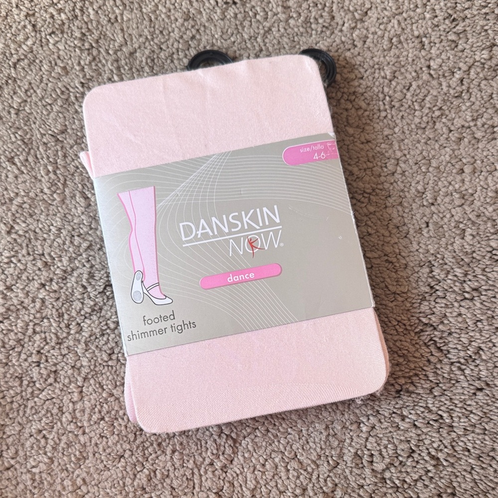 Danskin Now Light Pink Dance Tights
